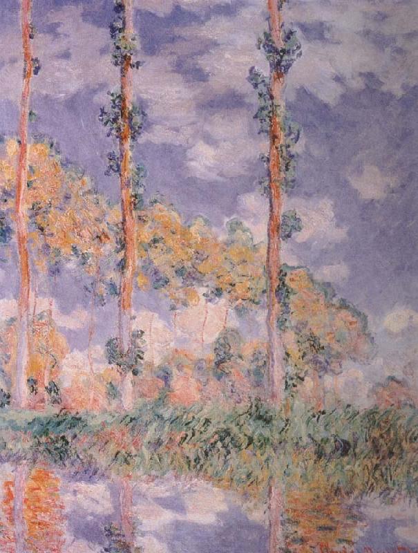 Claude Monet Three Trees China oil painting art